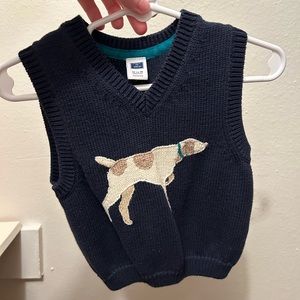 NWOT - Janie & Jack boys sweater vest (12-18m)